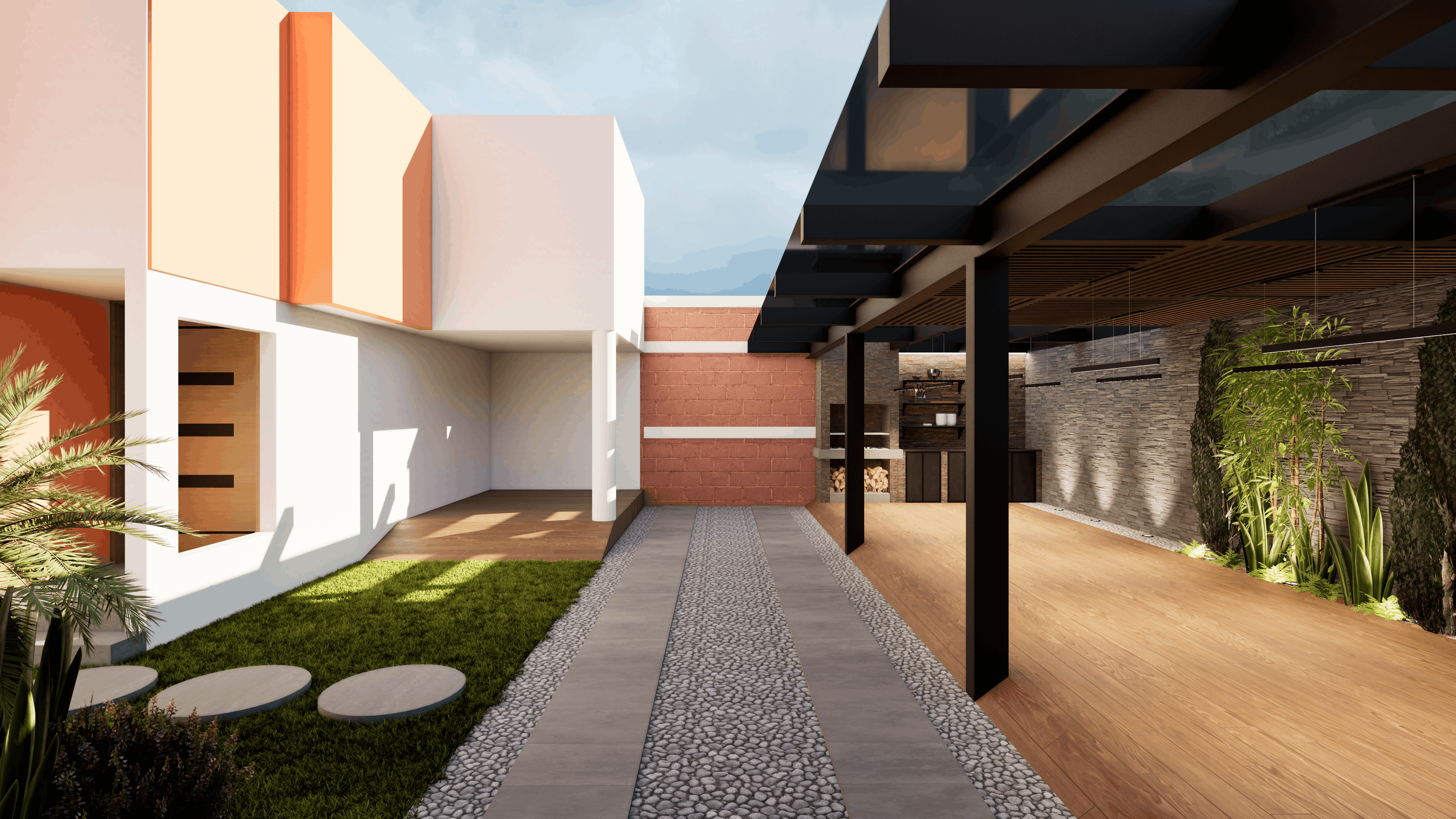 Pérgola Las Palmas Zacango